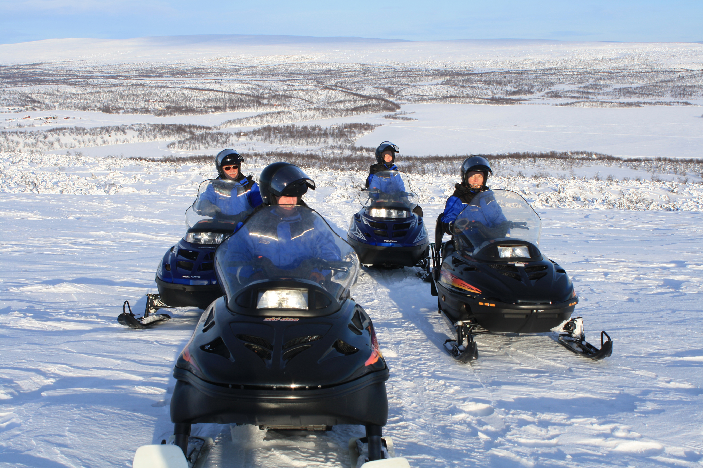 Schneemobilsafari